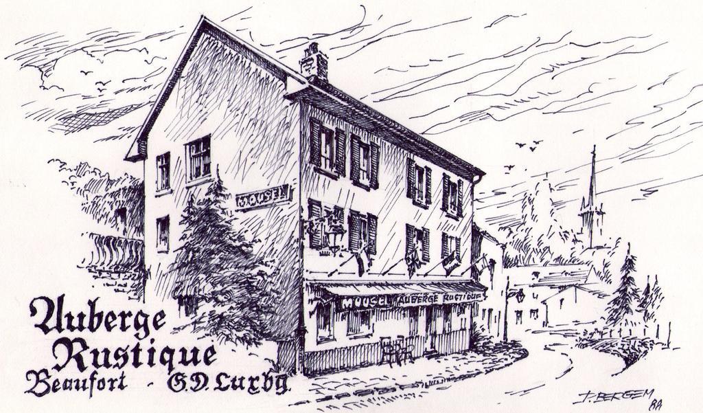 Hotel Auberge Rustique 보포르 외부 사진